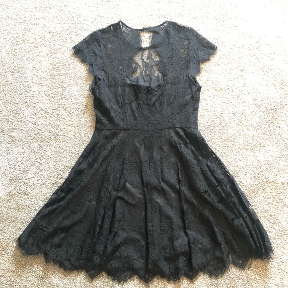 NWT BB Dakota Rihanna lace fit and flare dress - Picture 6 of 16